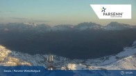 Archived image Webcam Davos Klosters: Weissfluhjoch (2260 m) 06:00