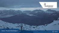 Archived image Webcam Davos Klosters: Weissfluhjoch (2260 m) 02:00