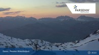 Archiv Foto Webcam Weissfluhjoch (2260 m) 02:00
