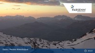 Archived image Webcam Davos Klosters: Weissfluhjoch (2260 m) 00:00