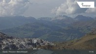 Archived image Webcam Davos Klosters: Weissfluhjoch (2260 m) 16:00