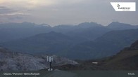 Archived image Webcam Davos Klosters: Weissfluhjoch (2260 m) 18:00