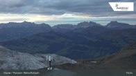 Archiv Foto Webcam Weissfluhjoch (2260 m) 18:00
