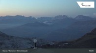 Archived image Webcam Davos Klosters: Weissfluhjoch (2260 m) 00:00