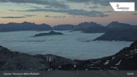 Archived image Webcam Davos Klosters: Weissfluhjoch (2260 m) 00:00