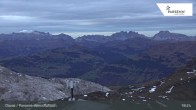 Archived image Webcam Davos Klosters: Weissfluhjoch (2260 m) 00:00