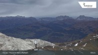 Archived image Webcam Davos Klosters: Weissfluhjoch (2260 m) 08:00