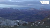 Archived image Webcam Davos Klosters: Weissfluhjoch (2260 m) 18:00
