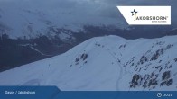 Archived image Webcam Davos Klosters: Jakobshorn mountain (2590 m) 00:00