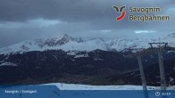 Archived image Webcam gondola "Panoramabahn", Savognin in Grisons 00:00