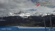 Archiv Foto Webcam Panoramabahn, Savognin in Graubünden 12:00