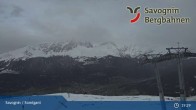 Archiv Foto Webcam Panoramabahn, Savognin in Graubünden 18:00