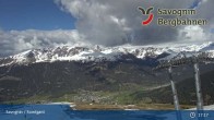 Archived image Webcam gondola "Panoramabahn", Savognin in Grisons 16:00