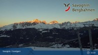 Archiv Foto Webcam Panoramabahn, Savognin in Graubünden 02:00