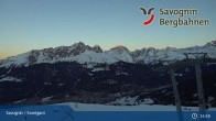 Archiv Foto Webcam Panoramabahn, Savognin in Graubünden 16:00