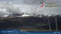 Archiv Foto Webcam Panoramabahn, Savognin in Graubünden 11:00