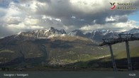 Archiv Foto Webcam Panoramabahn, Savognin in Graubünden 18:00