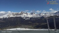 Archiv Foto Webcam Panoramabahn, Savognin in Graubünden 12:00
