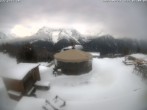 Archived image Webcam Scuol: mountain station chairlift &#34;Prui&#34;, Ftan 06:00