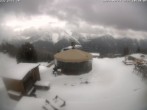 Archived image Webcam Scuol: mountain station chairlift &#34;Prui&#34;, Ftan 09:00