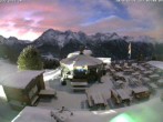 Archived image Webcam Scuol: mountain station chairlift &#34;Prui&#34;, Ftan 06:00