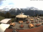 Archived image Webcam Scuol: mountain station chairlift &#34;Prui&#34;, Ftan 17:00
