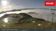 Archiv Foto Webcam Kitzbühel - Speicherteich Hornköpfl 08:00