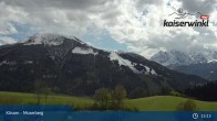 Archived image Webcam Moserberg Mountain Kössen 14:00