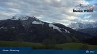 Archived image Webcam Moserberg Mountain Kössen 18:00