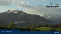 Archived image Webcam Moserberg Mountain Kössen 07:00