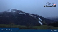 Archived image Webcam Moserberg Mountain Kössen 18:00