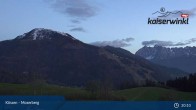 Archived image Webcam Moserberg Mountain Kössen 02:00