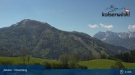 Archived image Webcam Moserberg Mountain Kössen 10:00