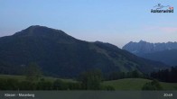 Archived image Webcam Moserberg Mountain Kössen 02:00