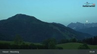 Archived image Webcam Moserberg Mountain Kössen 04:00