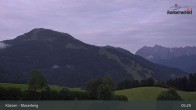 Archived image Webcam Moserberg Mountain Kössen 04:00