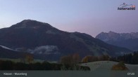 Archived image Webcam Moserberg Mountain Kössen 06:00