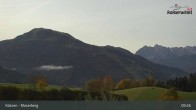 Archived image Webcam Moserberg Mountain Kössen 08:00
