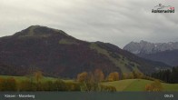 Archived image Webcam Moserberg Mountain Kössen 08:00