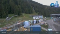 Archived image Webcam Lermoos - Hochmoos Express Top Station 18:00