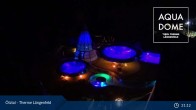 Archiv Foto Webcam Oberlängenfeld - Therme Längenfeld (Aqua Dome) 20:00