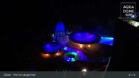 Archiv Foto Webcam Oberlängenfeld - Therme Längenfeld (Aqua Dome) 20:00