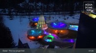Archiv Foto Webcam Oberlängenfeld - Therme Längenfeld (Aqua Dome) 06:00