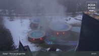 Archiv Foto Webcam Oberlängenfeld - Therme Längenfeld (Aqua Dome) 06:00