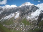 Archiv Foto Webcam Blick auf das Dorf Vals 15:00