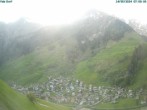 Archiv Foto Webcam Blick auf das Dorf Vals 06:00