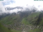 Archiv Foto Webcam Blick auf das Dorf Vals 09:00