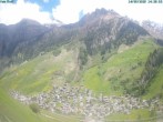 Archiv Foto Webcam Blick auf das Dorf Vals 13:00