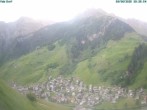 Archiv Foto Webcam Blick auf das Dorf Vals 19:00