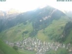 Archiv Foto Webcam Blick auf das Dorf Vals 19:00